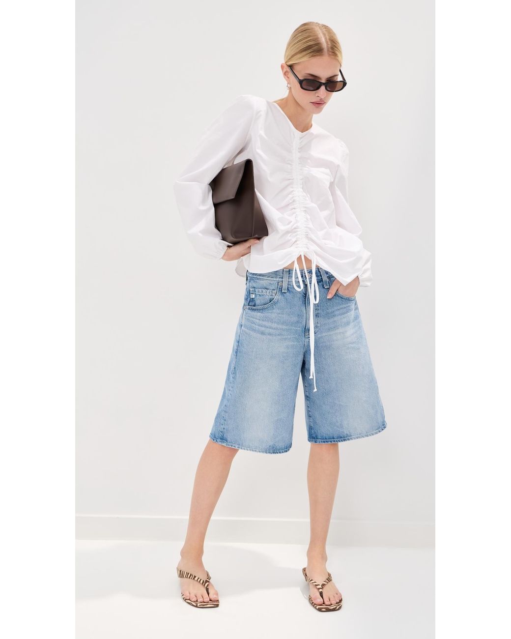Le Bos White Fallon Top