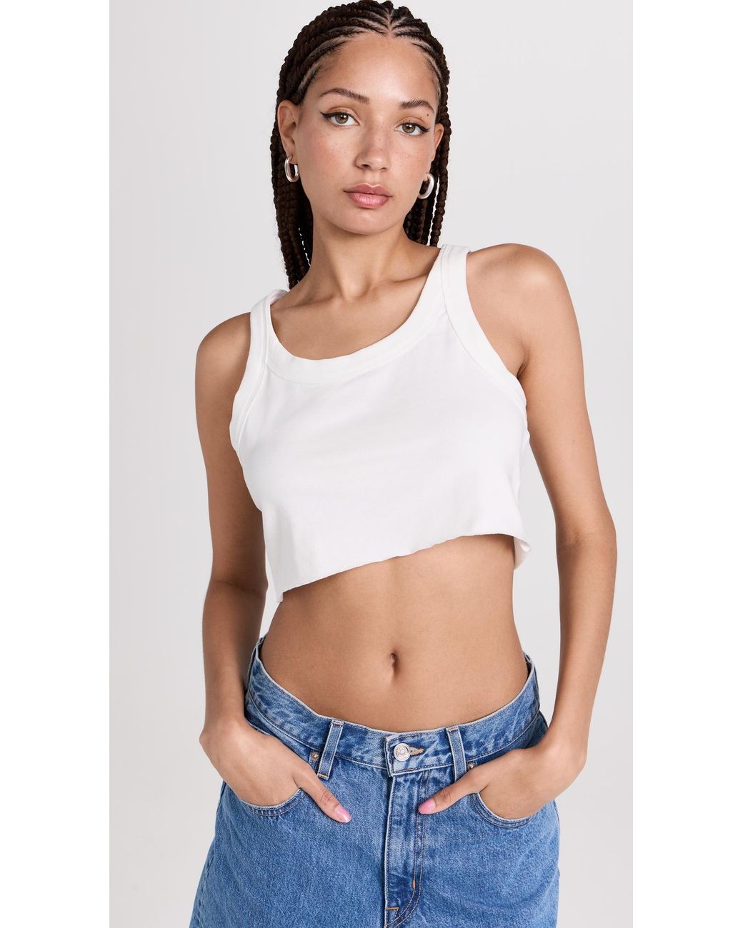 A.L.C. Blue A. .C. Halsey Tank