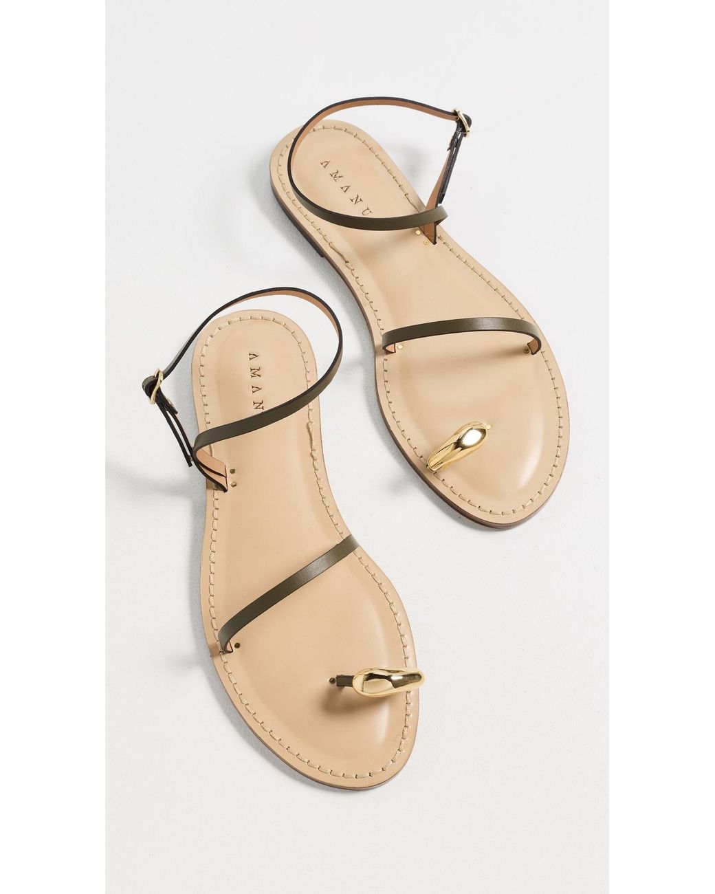 Amanu Black The Marrakech Sandals