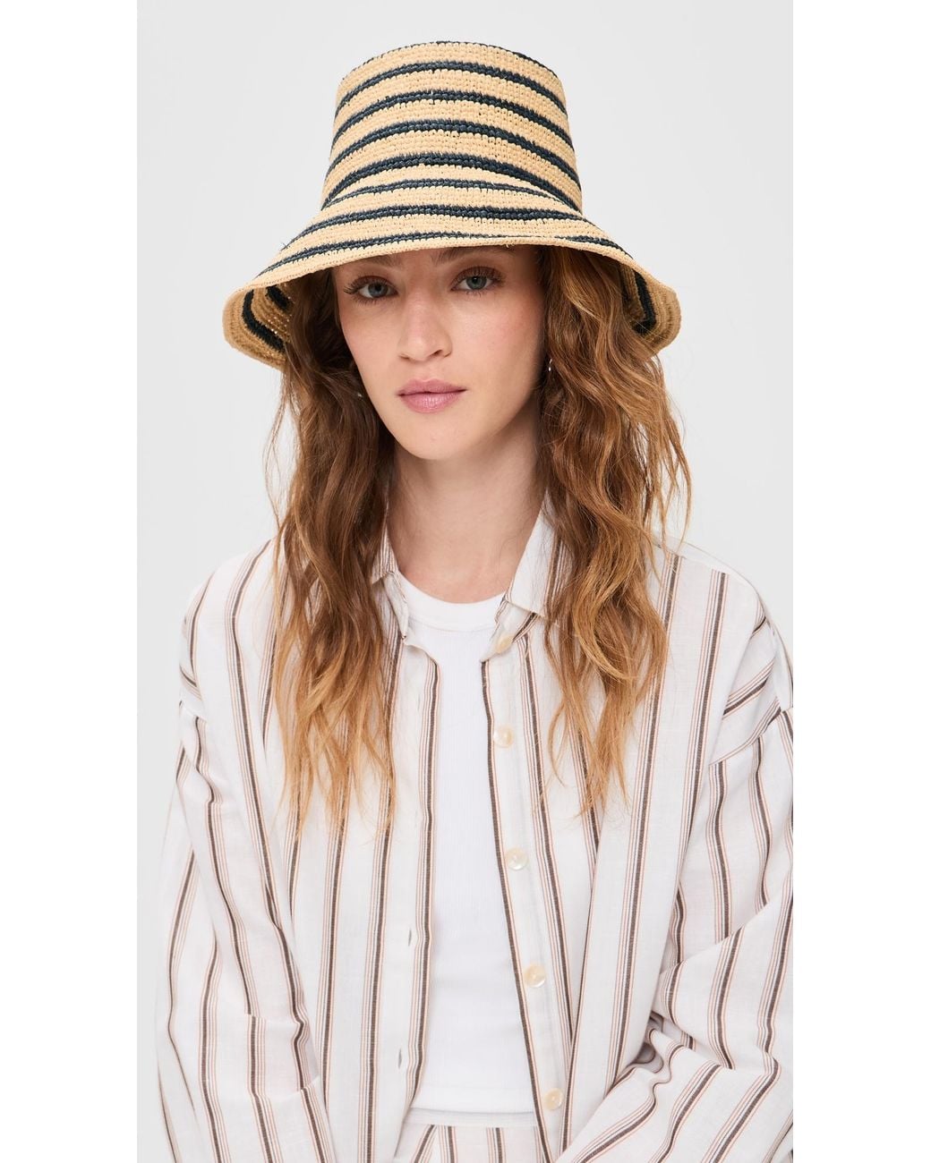 Janessa Leone Multicolor Packable Bucket Hat