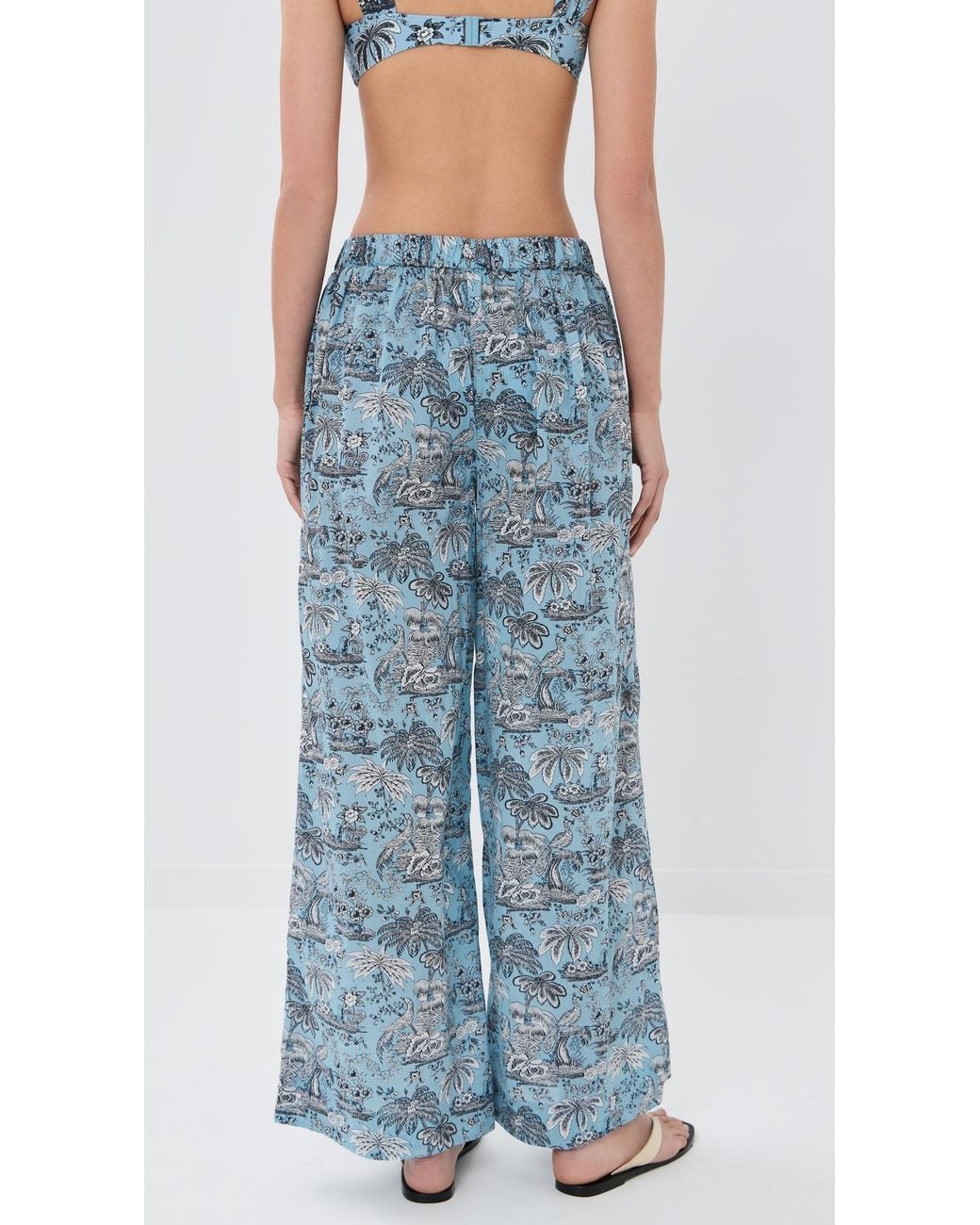 Staud Blue Marza Pants