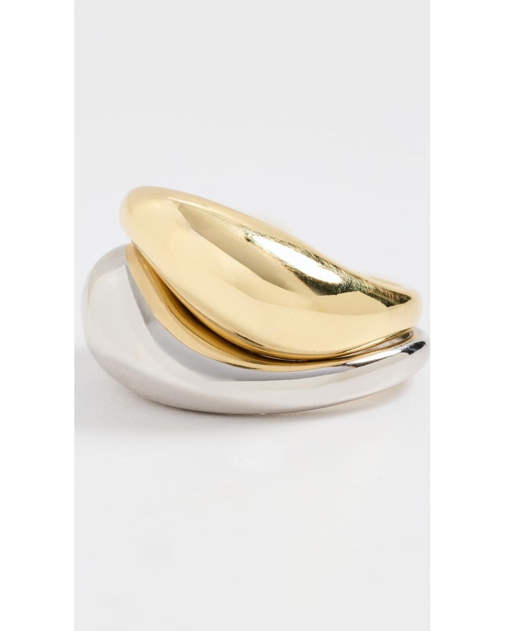 Shashi White Wayne Ring Set