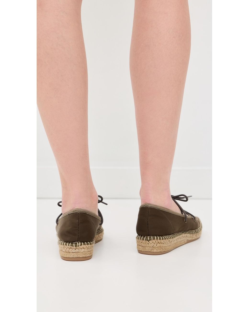 Naguisa Green Basella Espadrilles