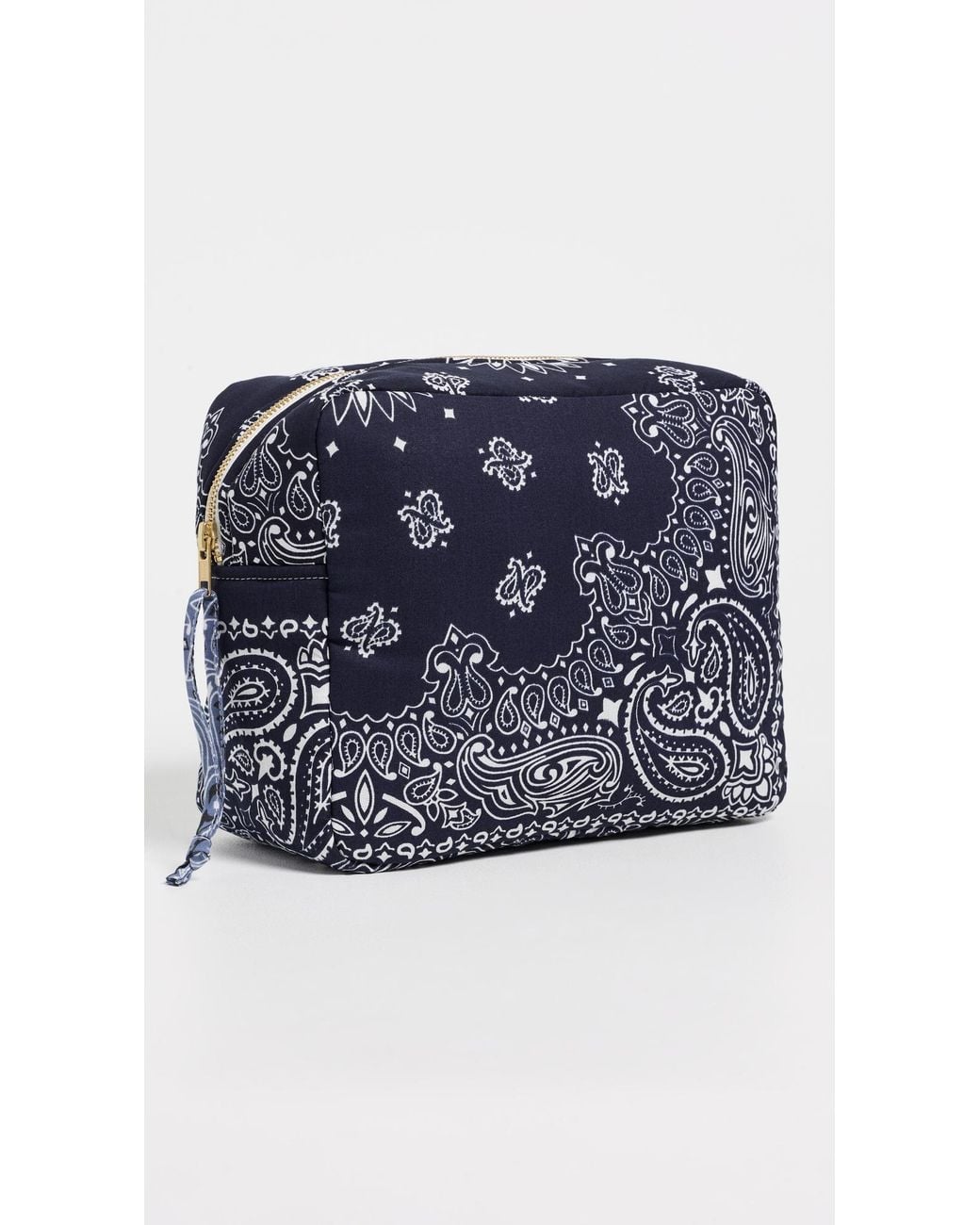 Call it By Your Name Maxi Vanity Emoji Rectangle Pouch in Blue | Lyst