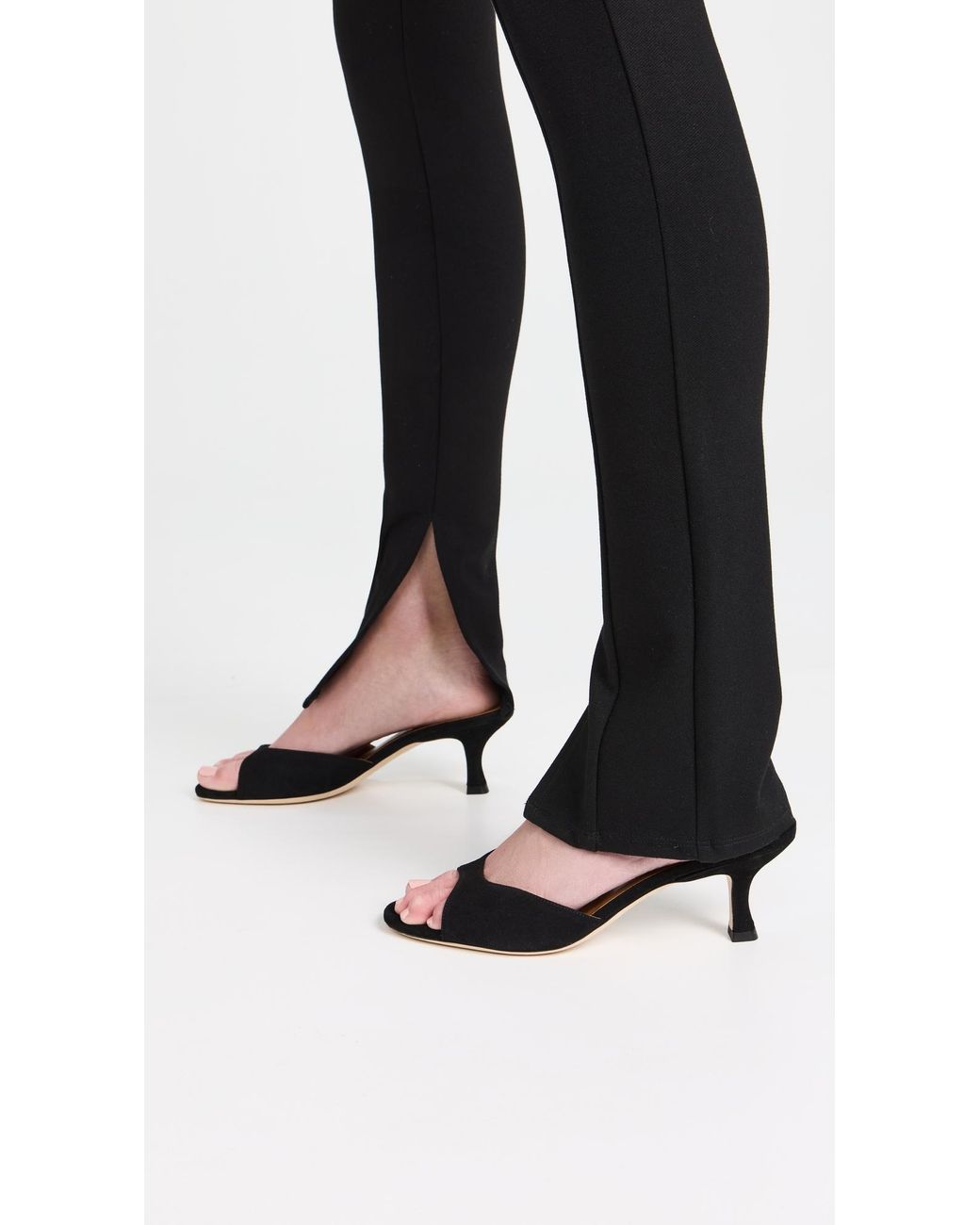 Staud Black Brigitte Mules