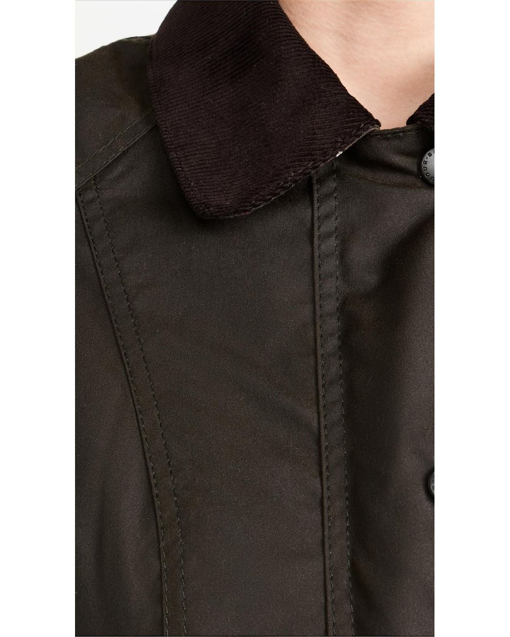 Barbour Black Classic Beadnell Wax Jacket