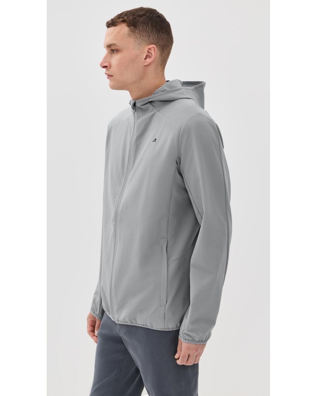 Redvanly Gray Dewitt Jacket for men