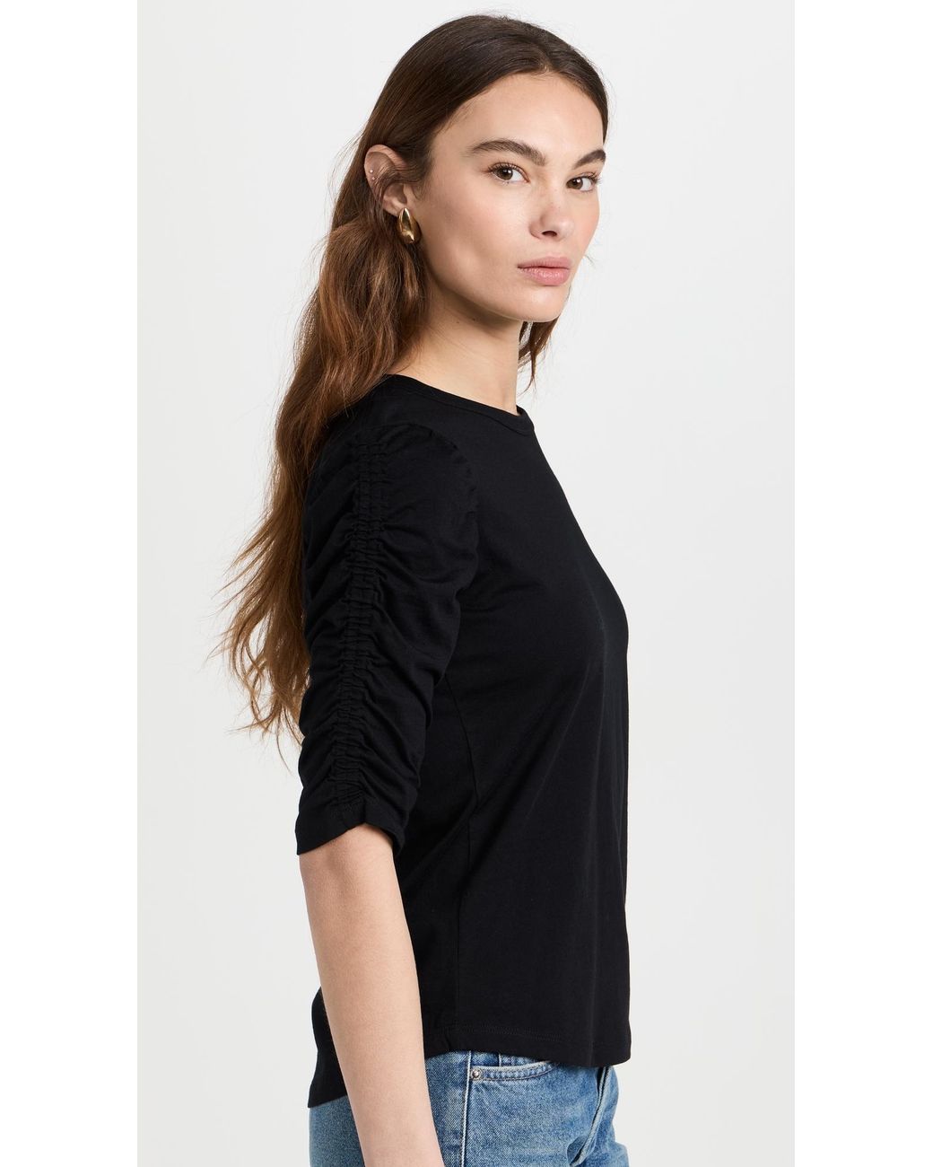 Veronica Beard White Waldorf Tee