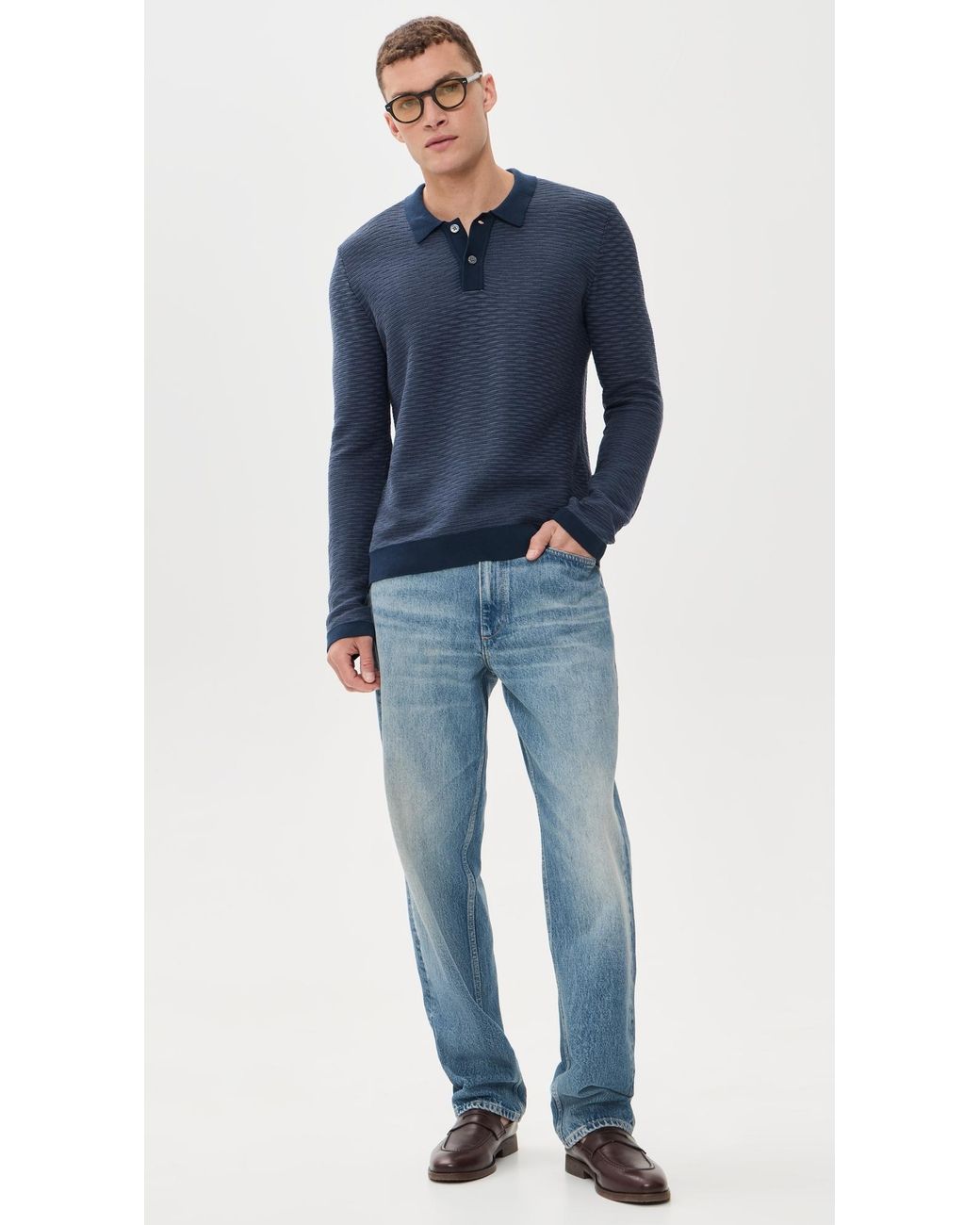 Rails Blue Fulton Sweater for men