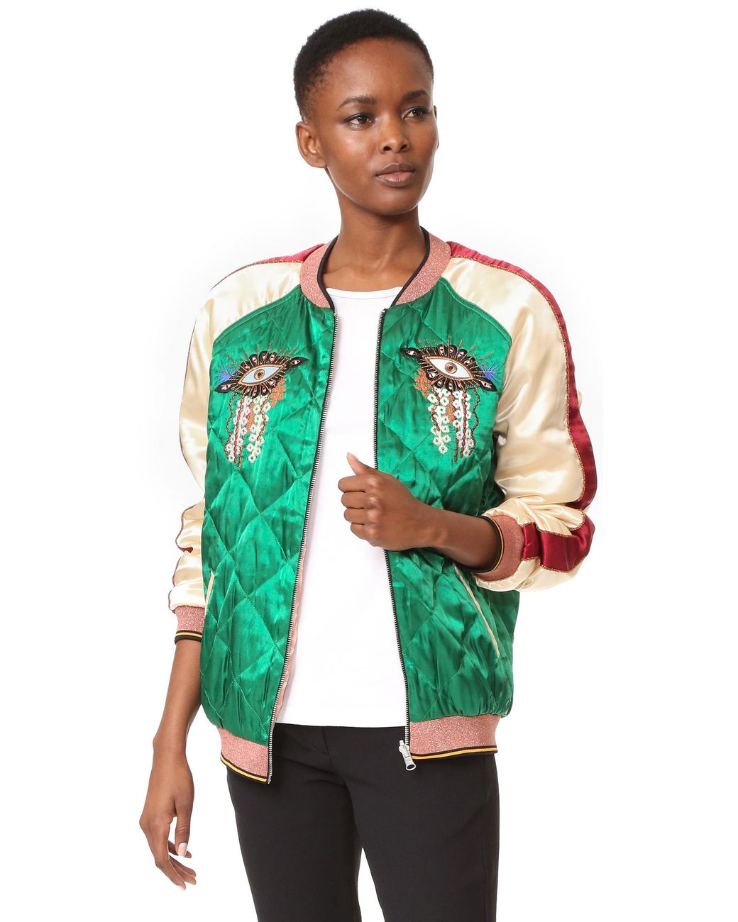 Scotch & Soda Reversible Bomber Jacket | Lyst