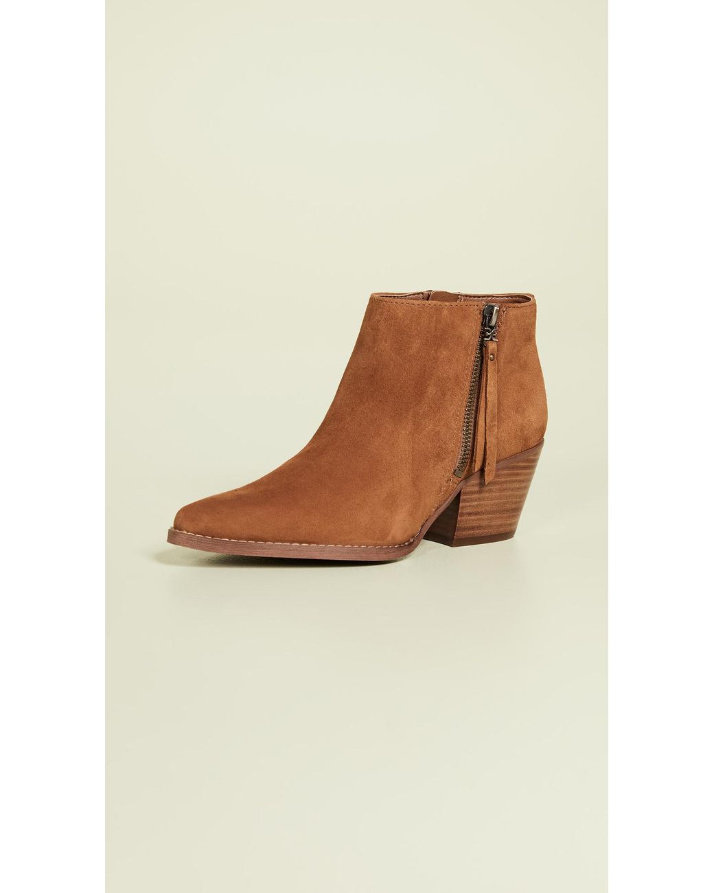 Sam Edelman Walden Booties in Brown Lyst Canada