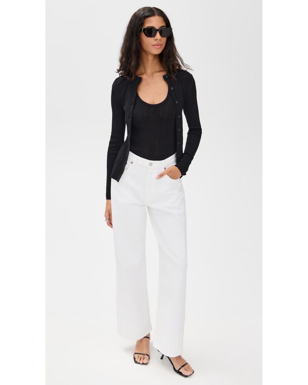 A.L.C. Black A. .C. Iris Top