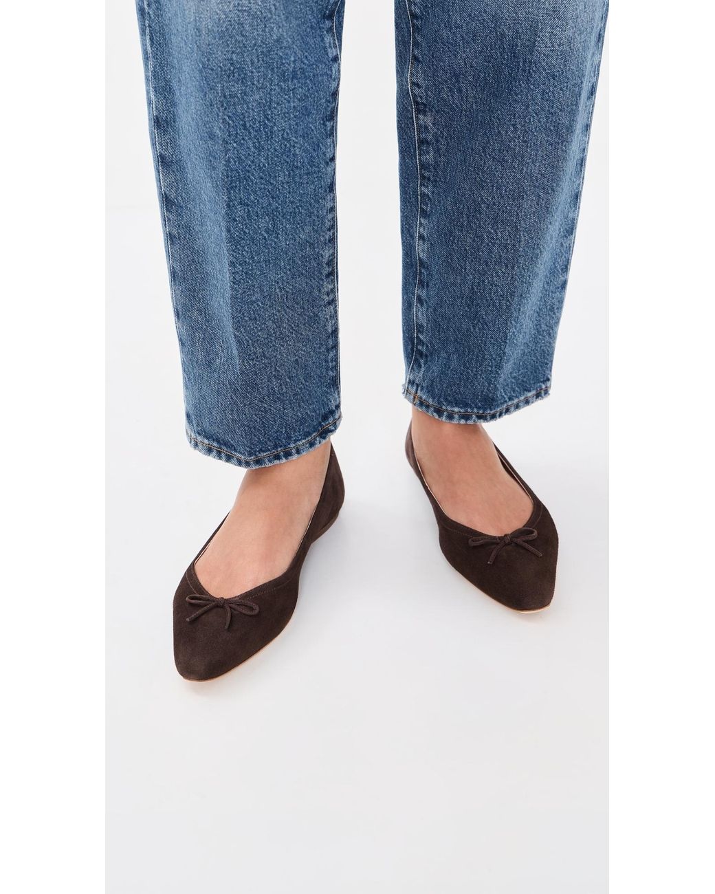 Veronica Beard White Cailey Flats