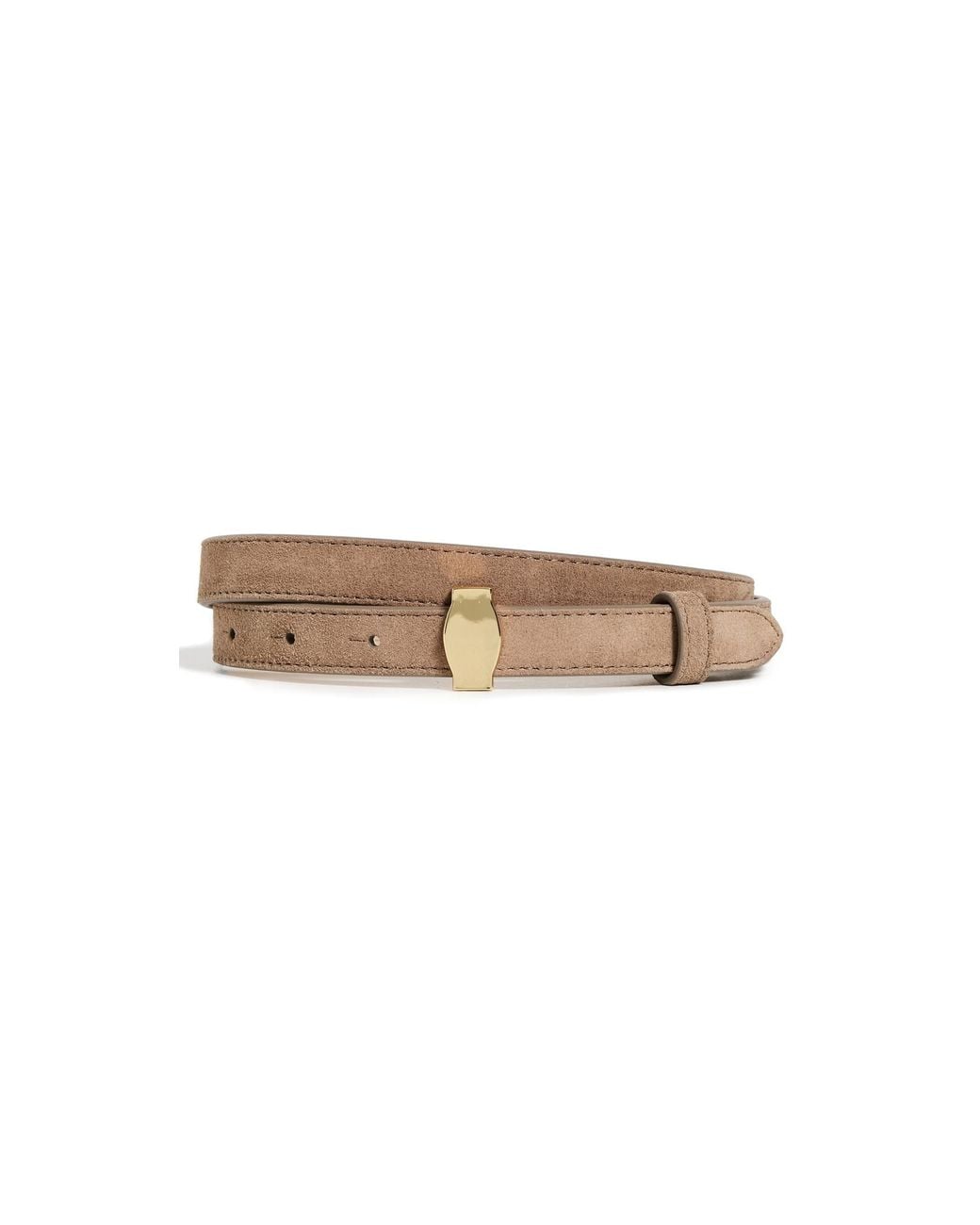 Veronica Beard Multicolor Suede Dash Belt