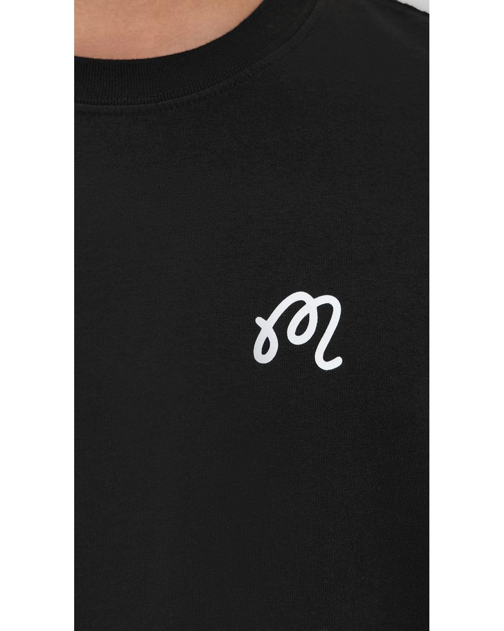 Malbon Black Bermuda Tee for men