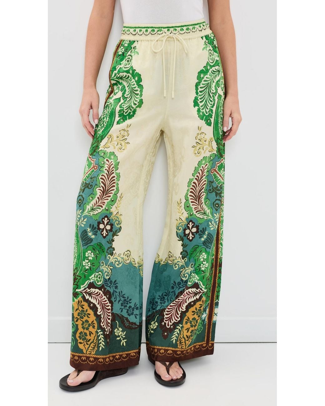ALÉMAIS Green Florence Pants