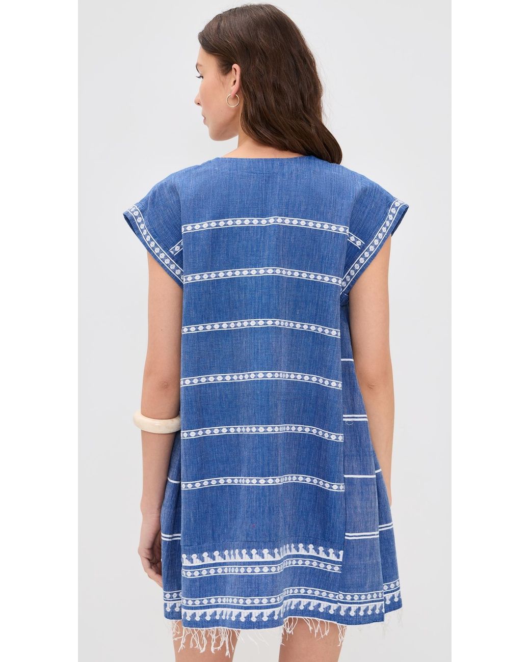 Lemlem Blue Elina Caftan