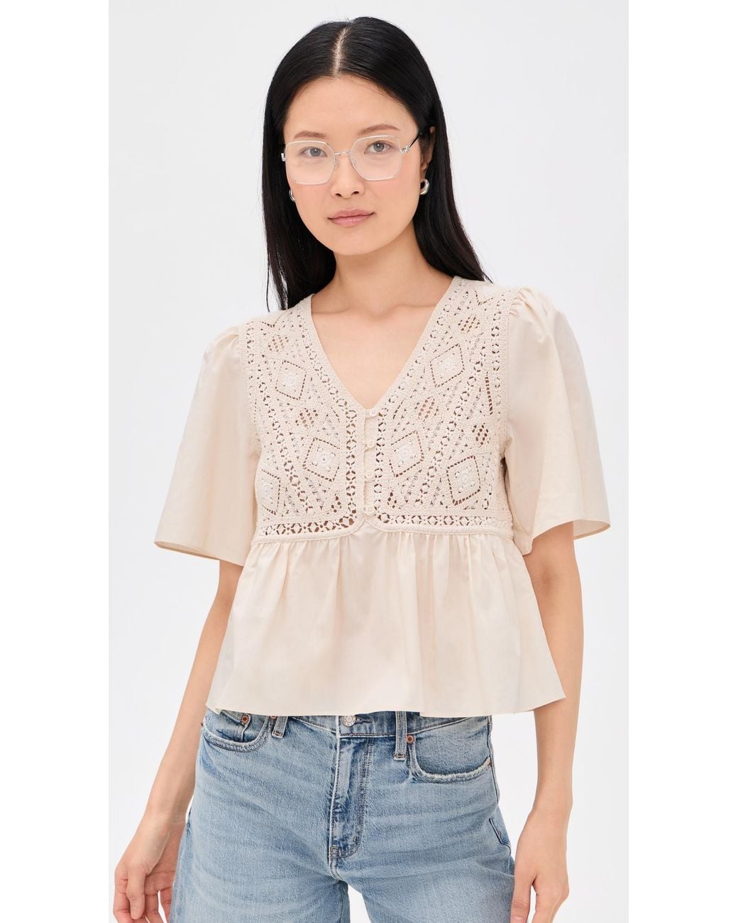 Ba&sh Multicolor Salvi Blouse