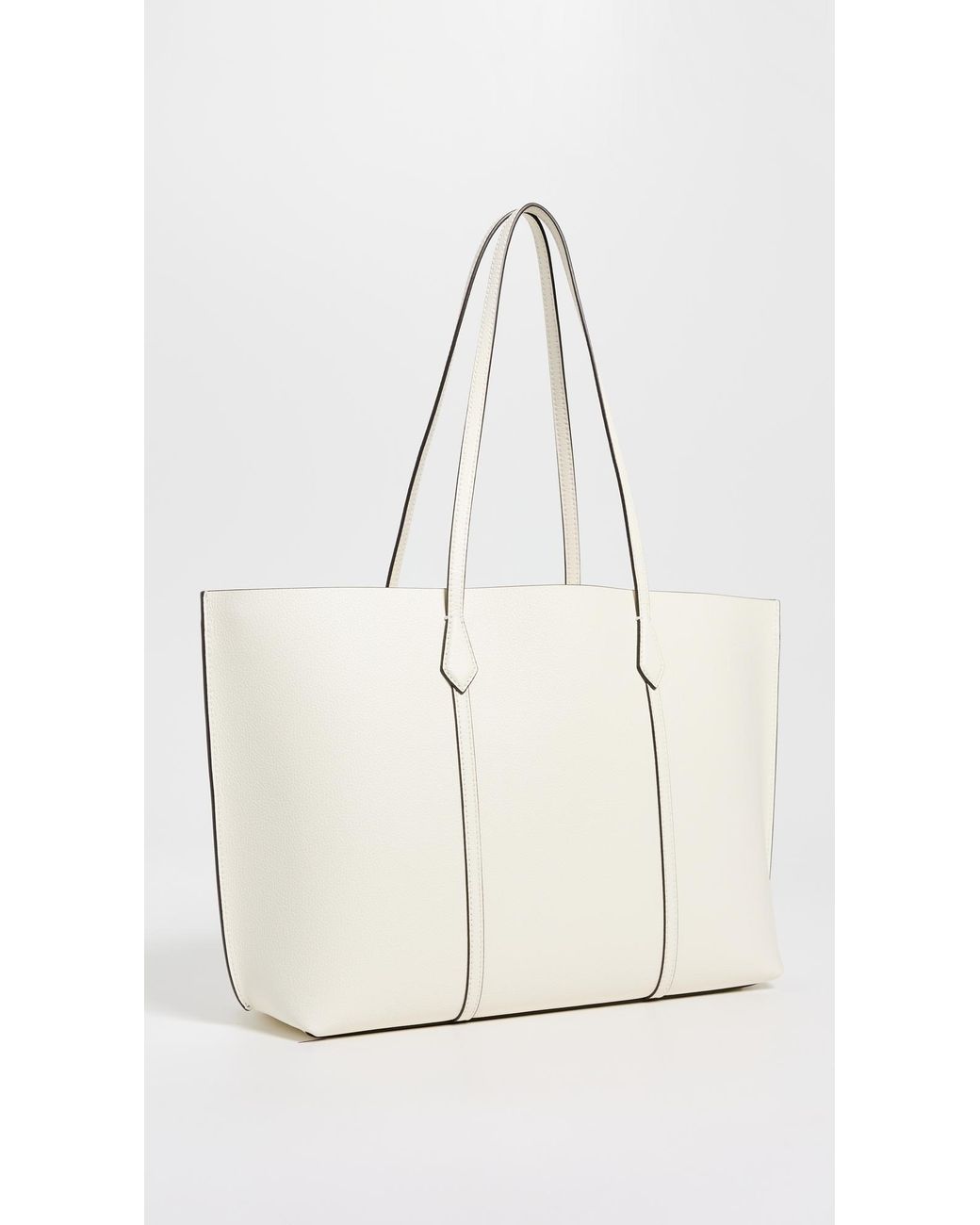 Tory Burch White Perry Tote