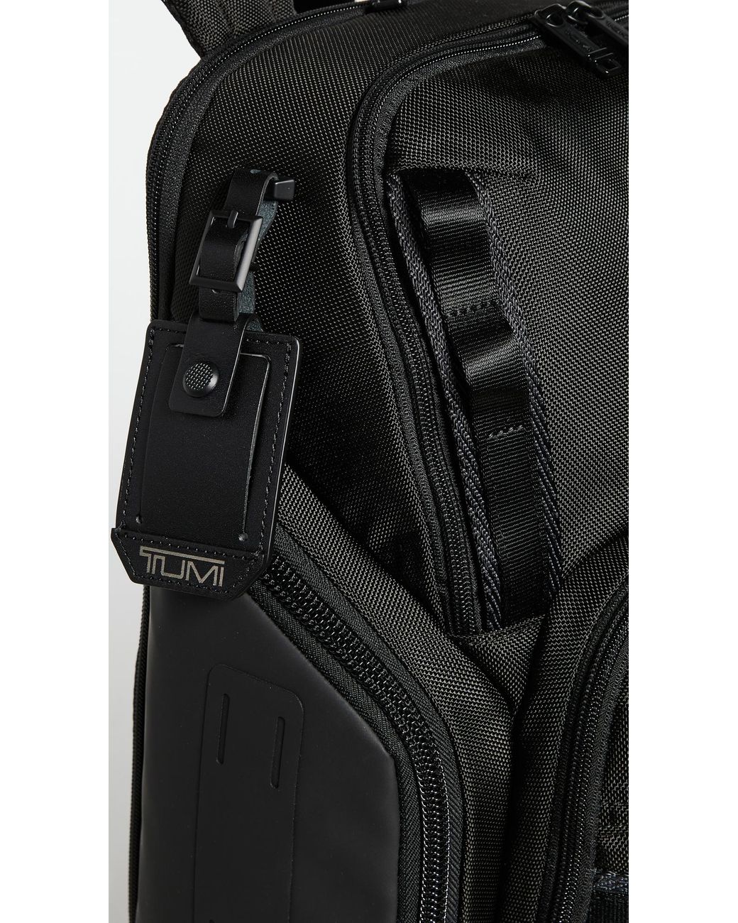 Tumi Black Search Backpack for men