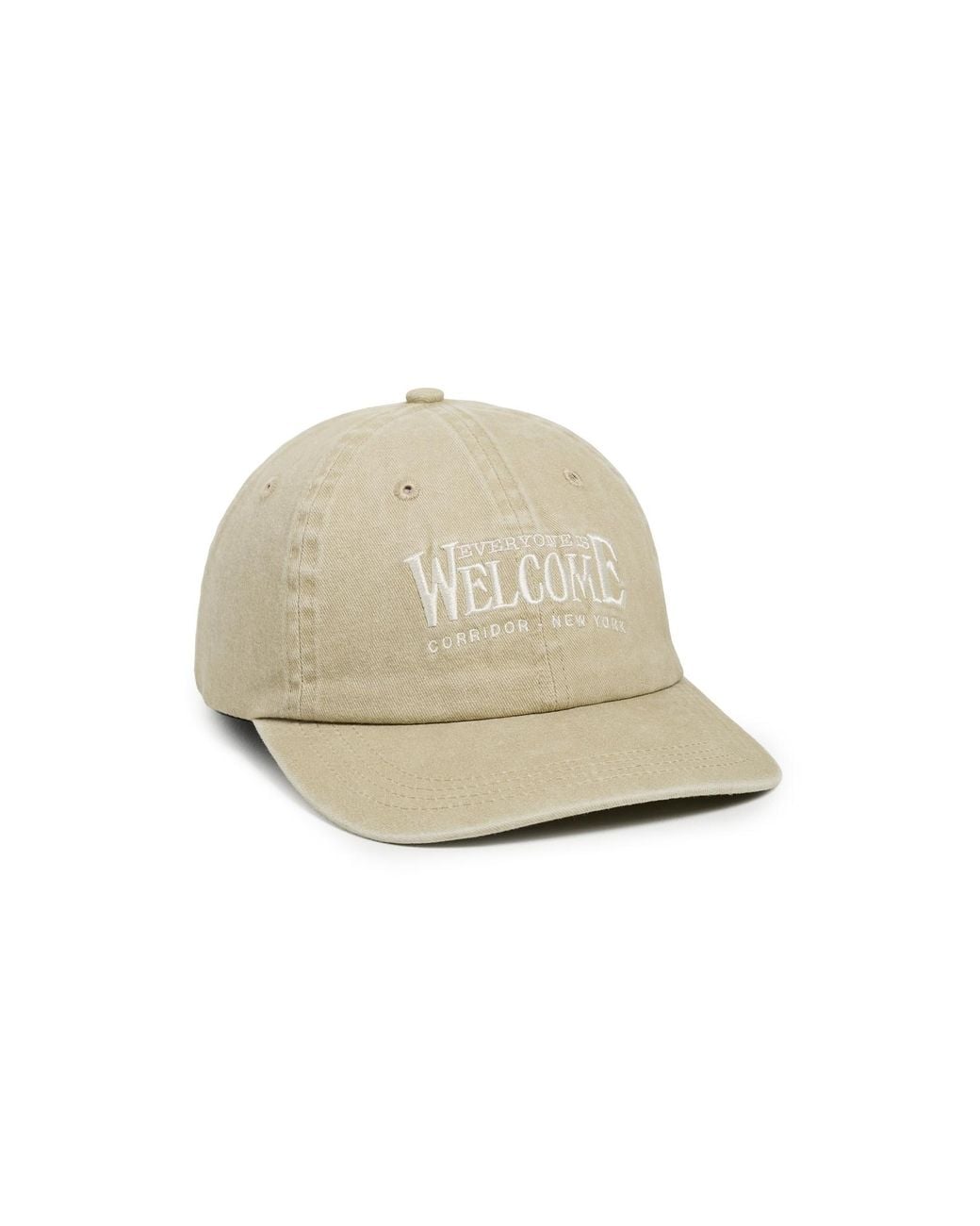 Corridor NYC White Welcome Cap for men