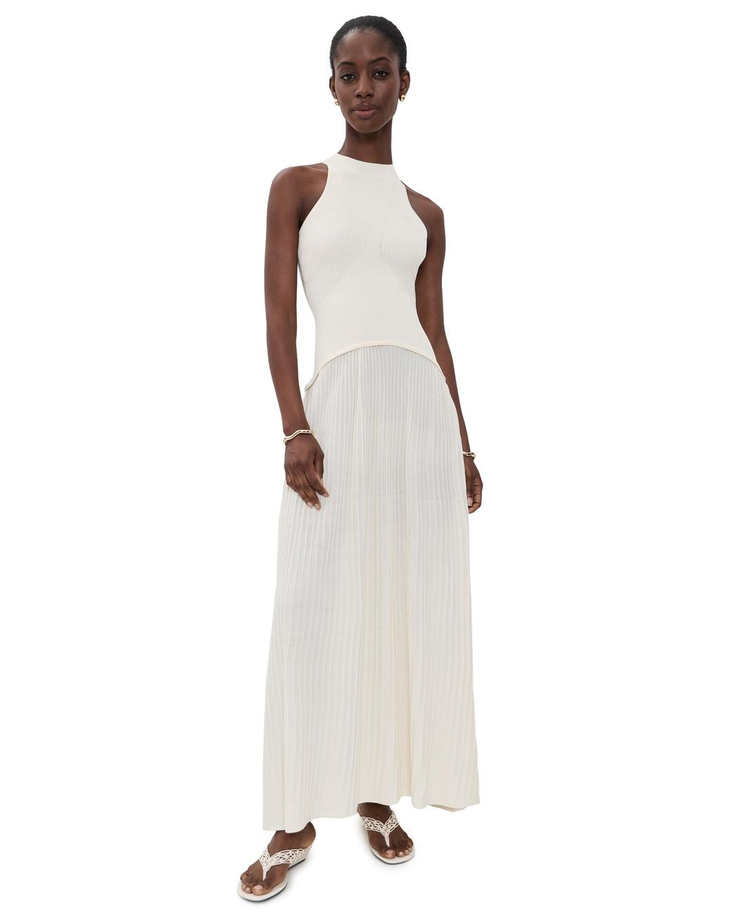 Solid & Striped White The Isola Dress