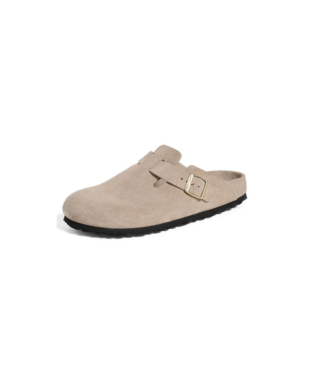 Birkenstock White Boston Exquisite Clogs