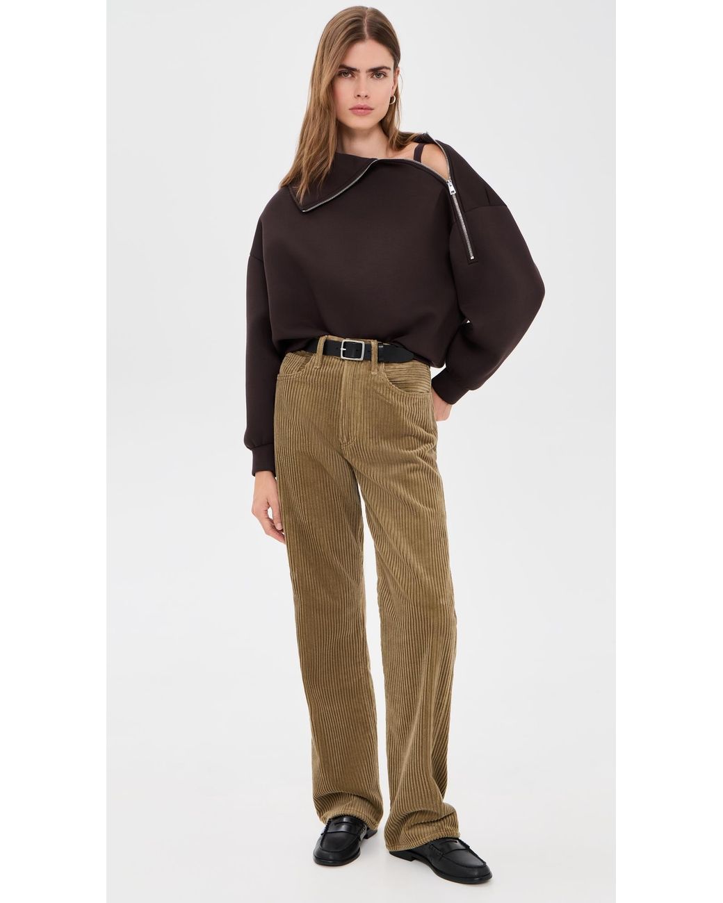 Agolde Brown Coyle Sweatshirt