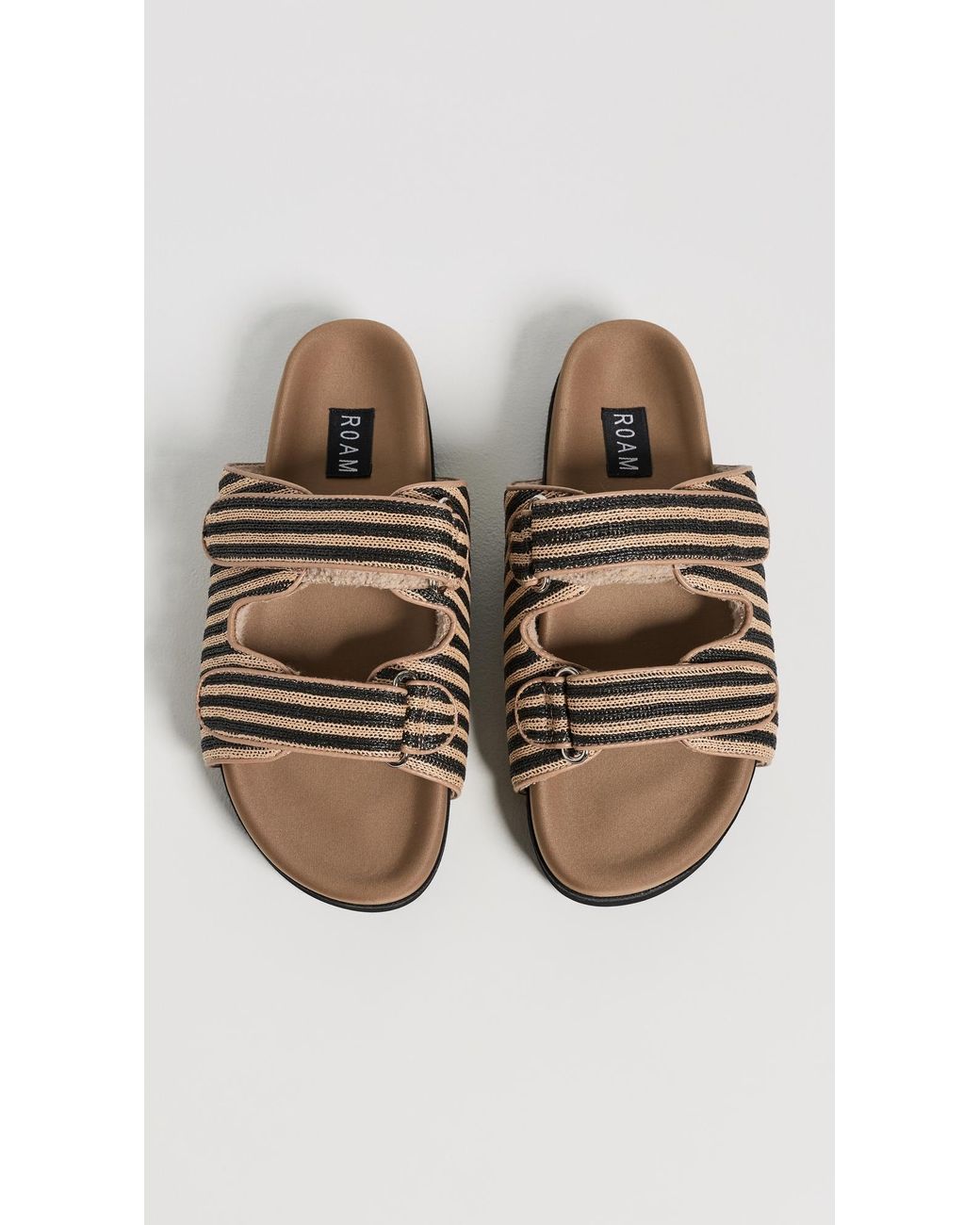 Roam Multicolor The Double Slider Sandals