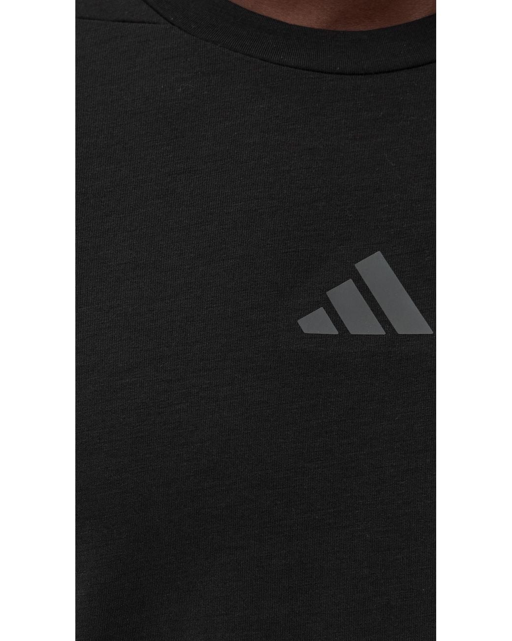 Adidas Black Designed For Training Workout Tee for men