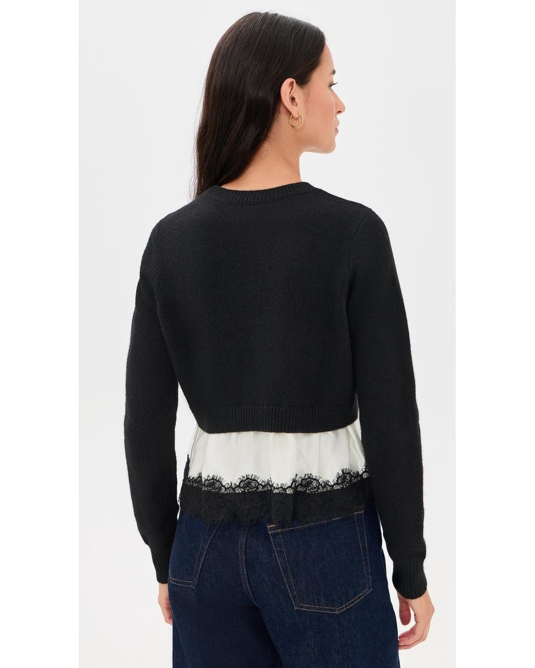 Cinq À Sept Black Zyla Pullover