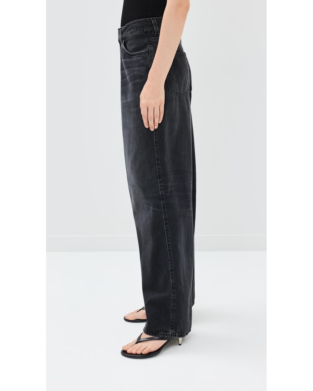 デニム・ジーパン HAIKURE 'Candy Black Tencel' jeans Haikure Jean Candy – Noir Tencel