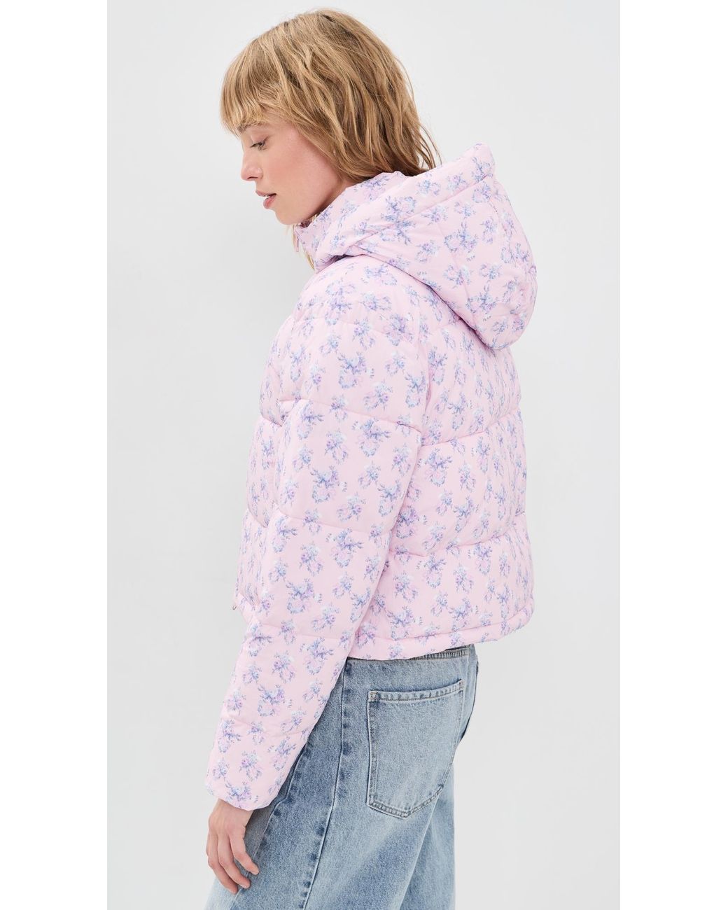 LoveShackFancy Purple Moore Jacket