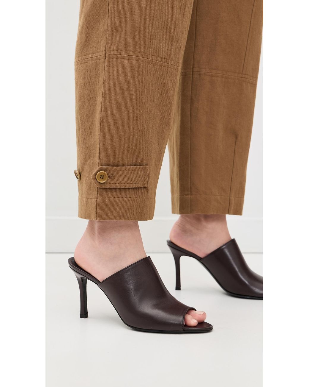 TOVE Black Sarette Mules