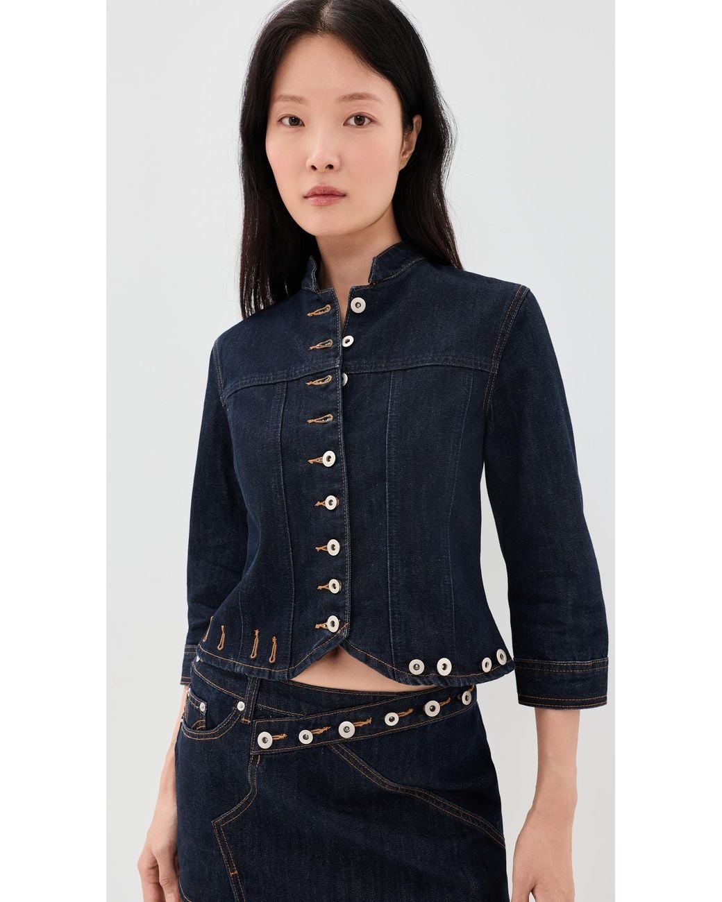 With Jean Blue Drew Denim Jacket