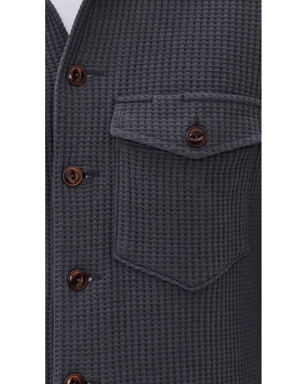 Rails Black Wells Shirt Shacket for men