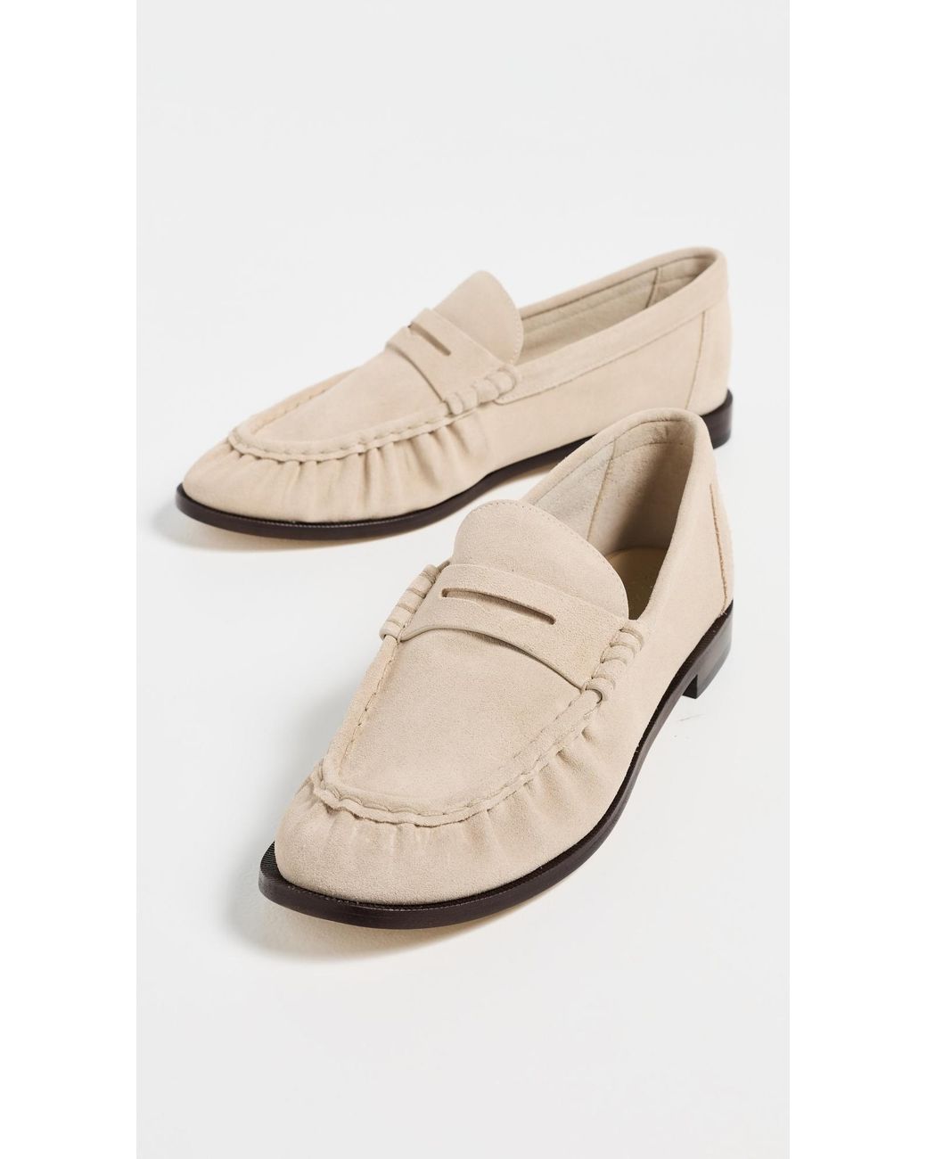 Rag & Bone White Lexi Loafers