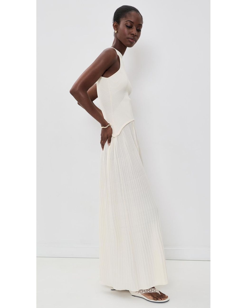 Solid & Striped White The Isola Dress