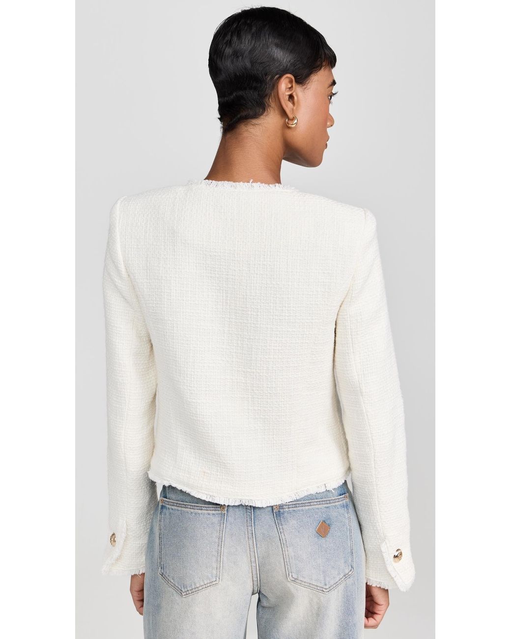 Cinq À Sept White Christie Jacket