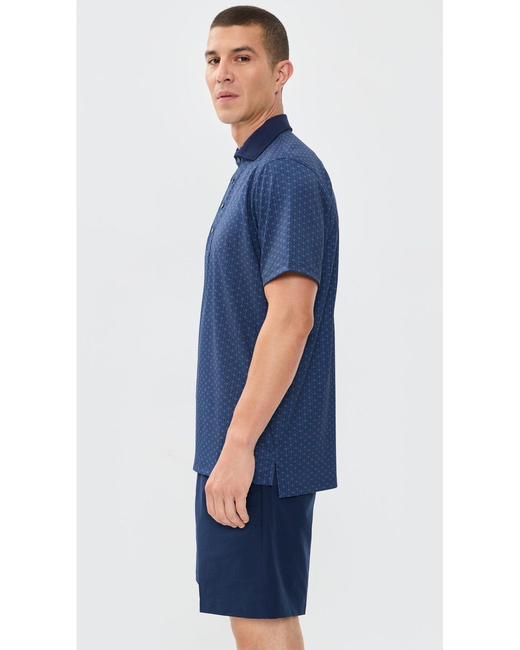 Greyson Blue Deco Polo Top for men
