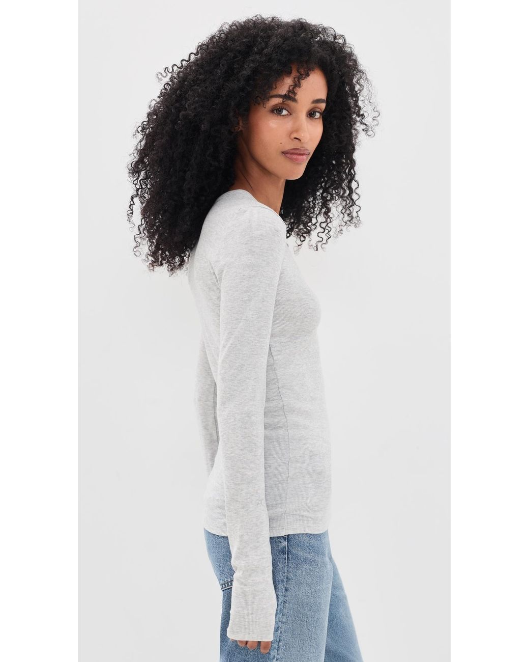 Faherty Brand White Featherweight Freestyle Layering Tee