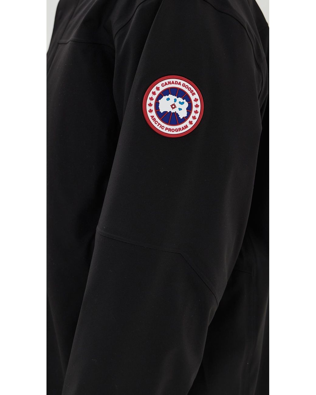 Canada Goose Black Rupert Rain Jacket for men