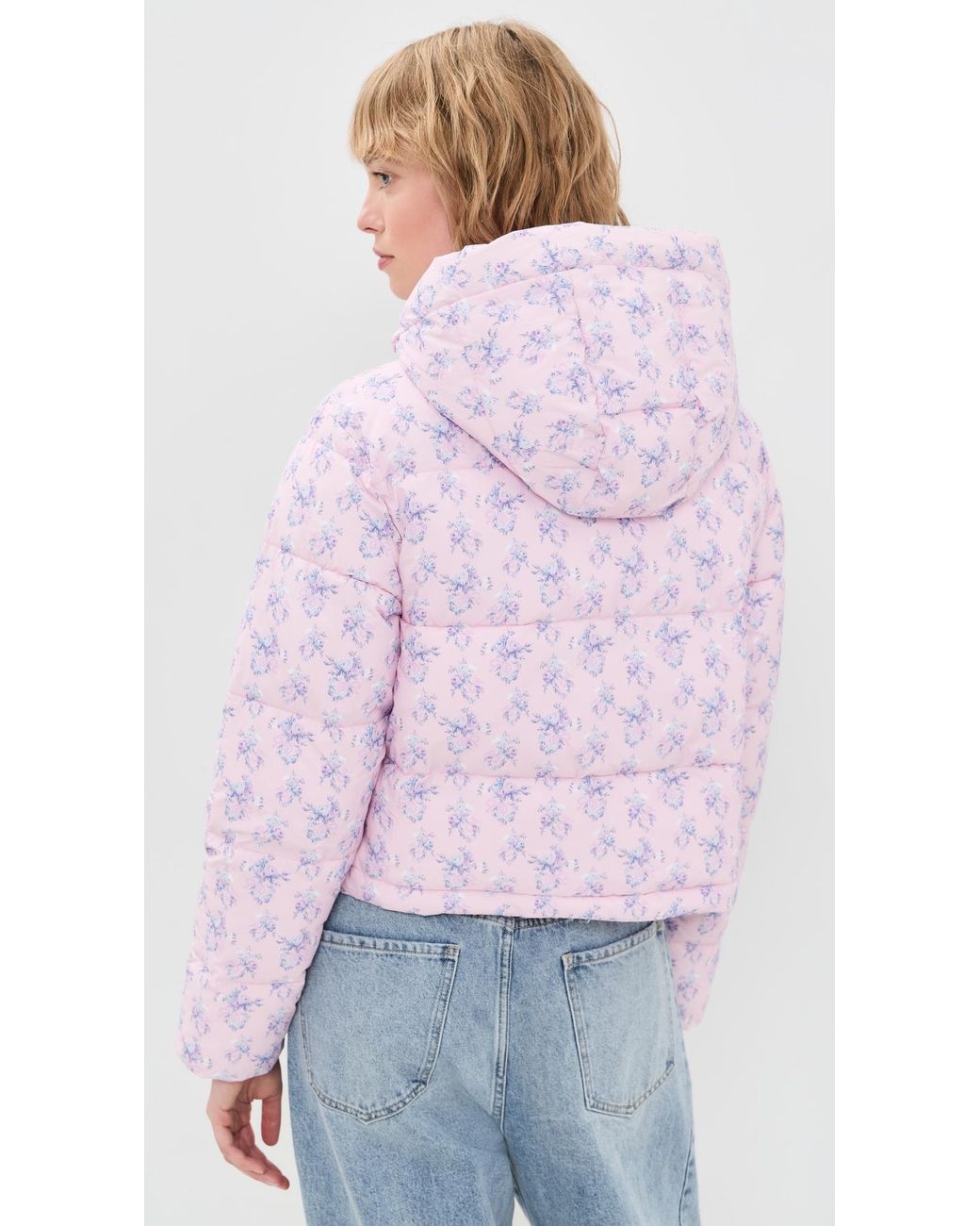 LoveShackFancy Purple Moore Jacket