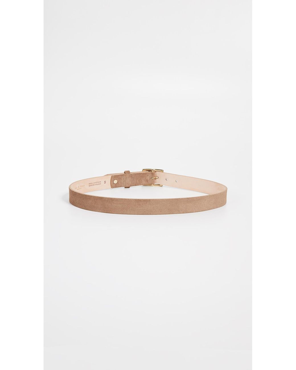 rag and bone boyfriend belt camel