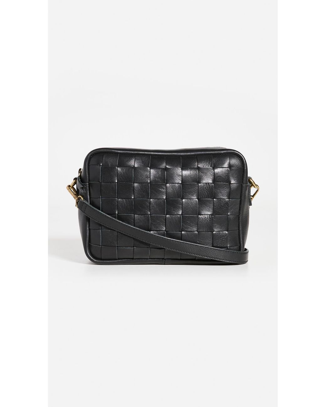 Madewell The Large Transport Camera Bag Woven Edition in Black Lyst