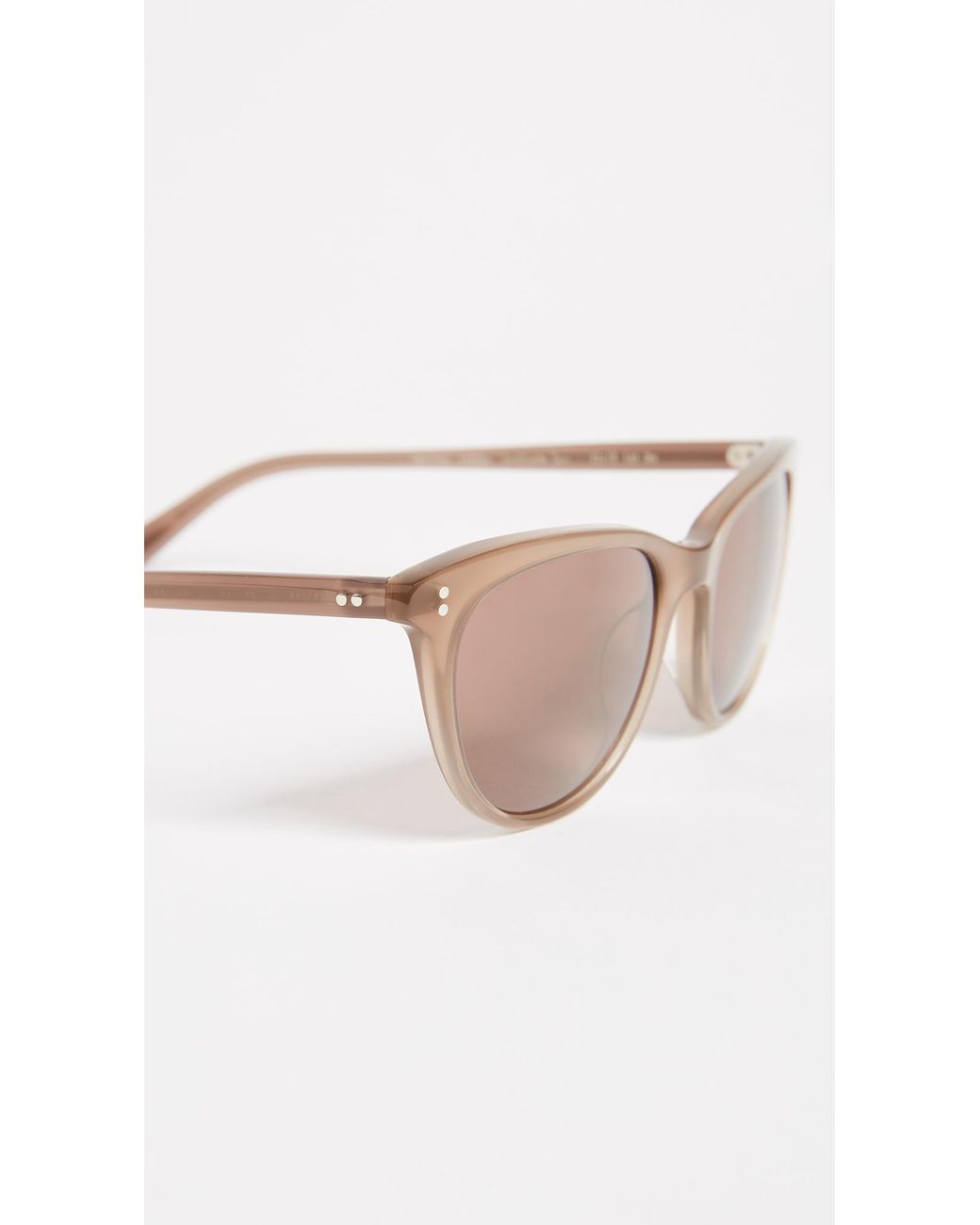 Oliver Peoples Jardinette Sunglasses in Brown | Lyst