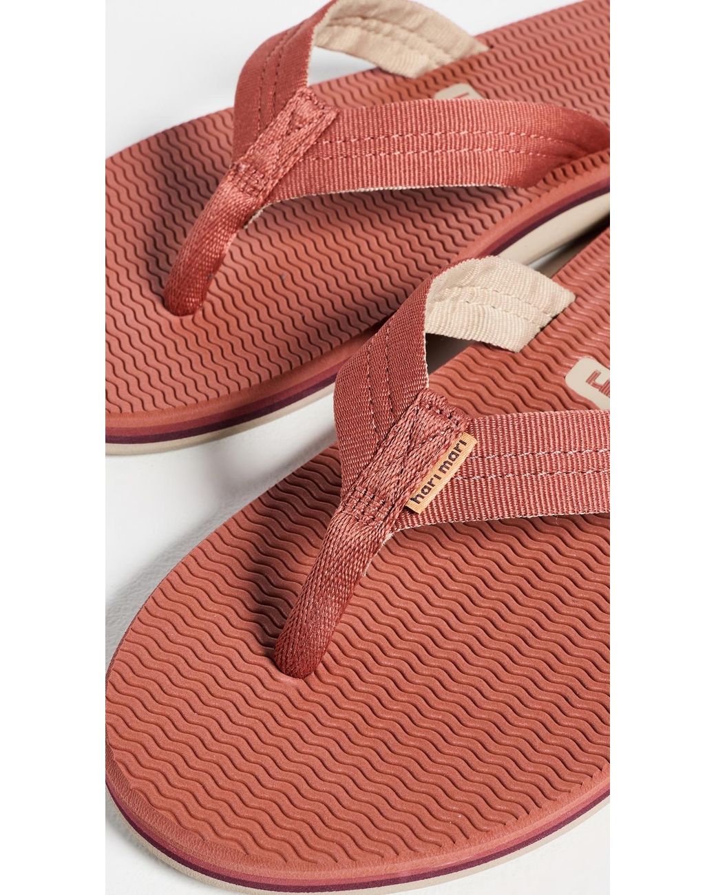 Hari Mari Yellow Dunes Flip Flops for men