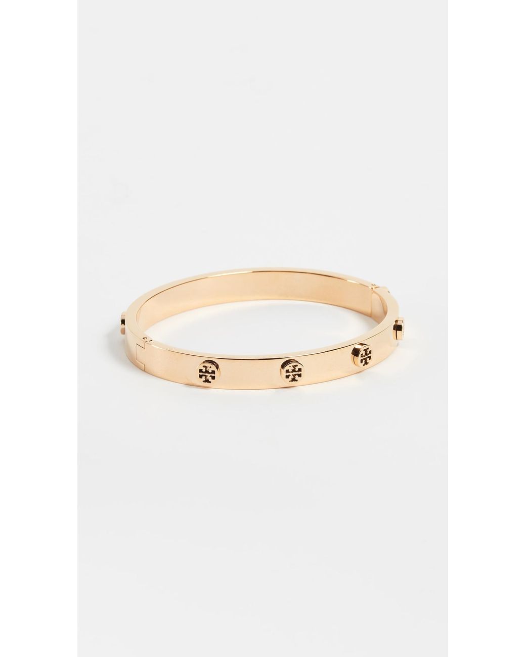 Tory Burch Metallic 7Mm Miller Stud Hinge Bracelet