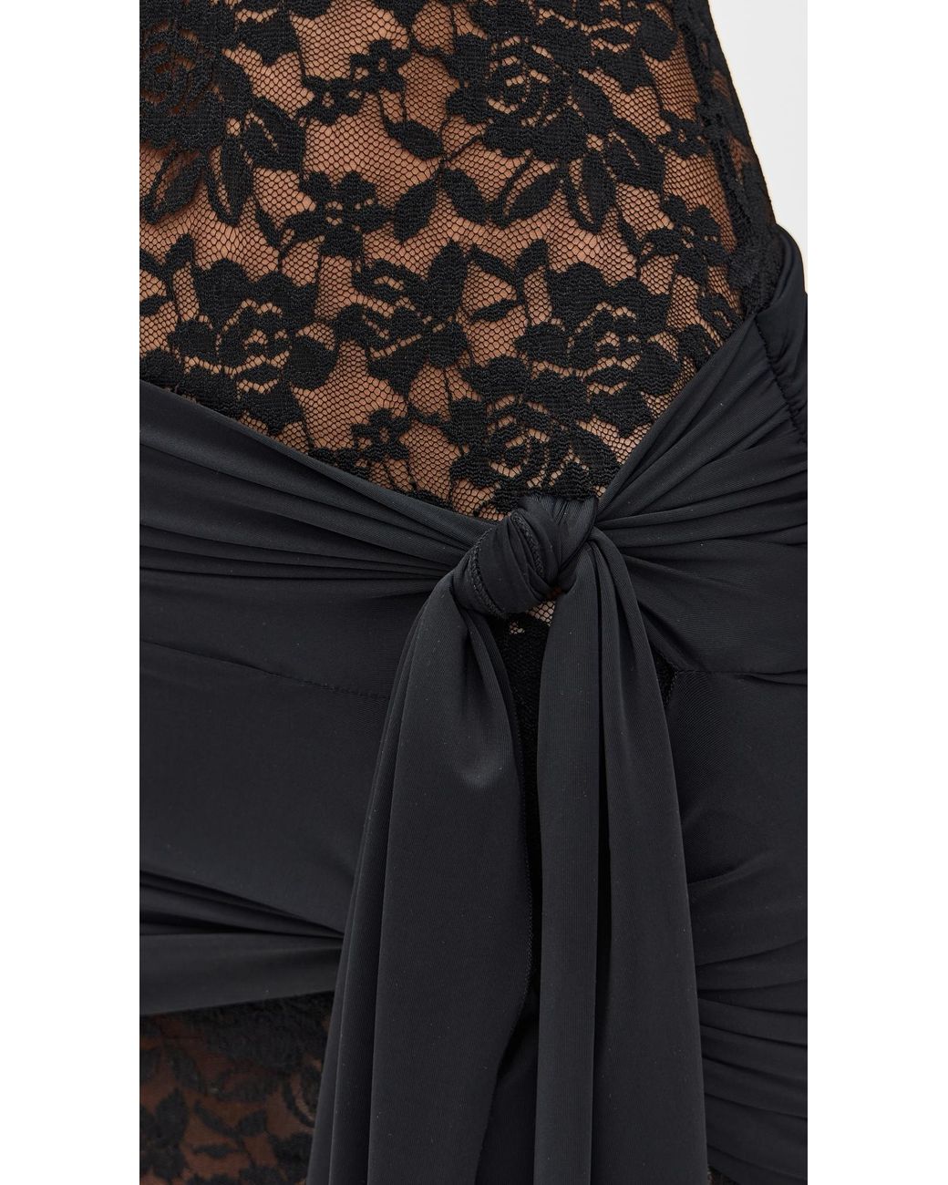 knee length dresses for ladies Lioness Midnight Mini Dress | Black | Size XL main image 1