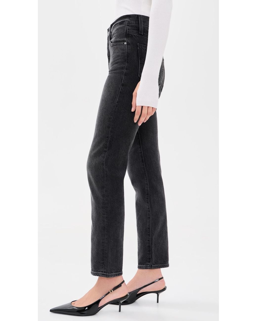PAIGE Black Reece Jeans